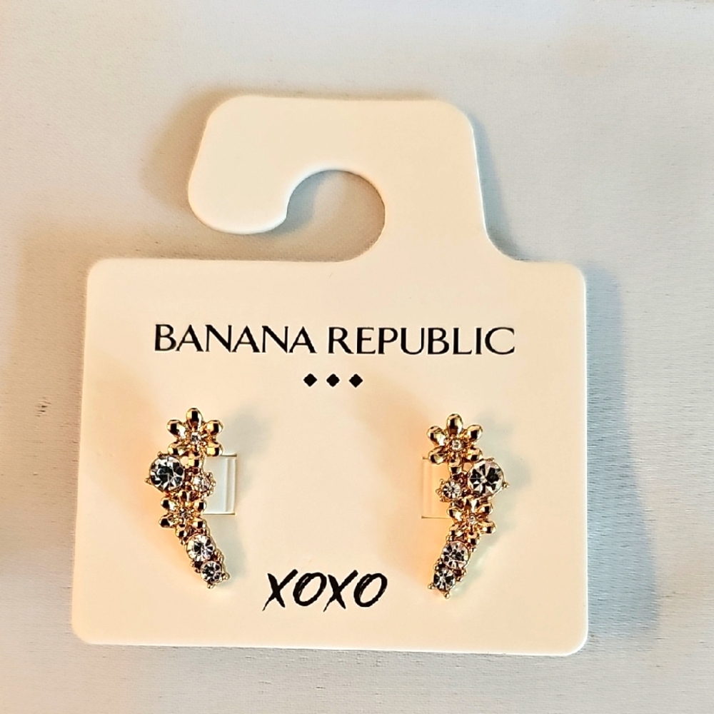 (0006) Banana Republic Gold Earrings